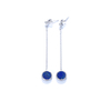 Shifang Collection Lapis Lazuli 925 Silver Earring