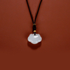 Hetian Jade Collection Hetian Jade White Safety Lock Pendant