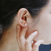 Shifang Collection Pearl 925 Silver Rose Gold-Plated Earring Stud 