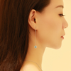 Shifang Collection Natural Crystal Earring（Long chain）