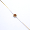 Shifang Collection Tiger's Eye 925 Silver Gold-Plated Bracelet
