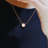 Shifang Collection Pearl 925 Silver Rose Gold-Plated Necklace