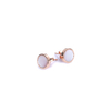 Shifang Collection Pearl 925 Silver Rose Gold-Plated Earring Stud 