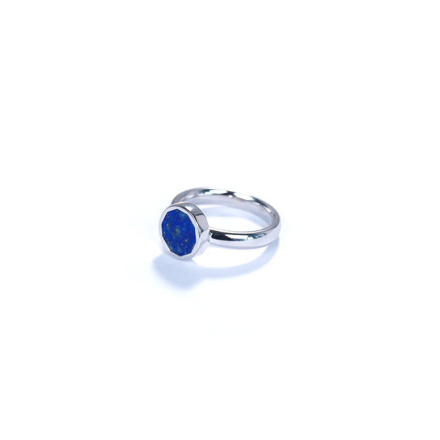 Shifang Collection Lapis Lazuli 925 Silver Ring