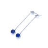 Shifang Collection Lapis Lazuli 925 Silver Earring