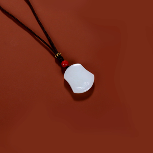 Hetian Jade Collection Hetian Jade White Jade Ingot Pendant