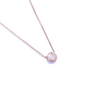 Shifang Collection Pearl 925 Silver Rose Gold-Plated Necklace